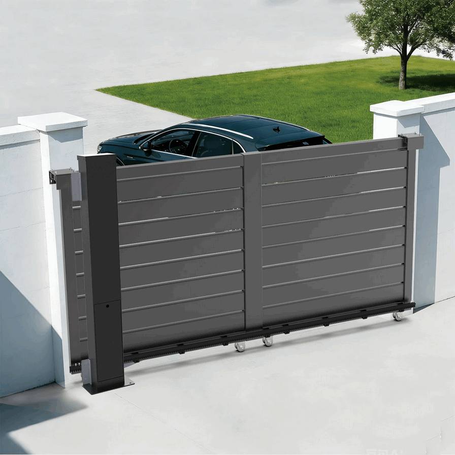 Motor para Portón Corredizo de Columna con Sensores de Seguridad Infrarrojos – Sistema Abridor Eléctrico Premium con Detección de Obstáculos para Seguridad Residencial