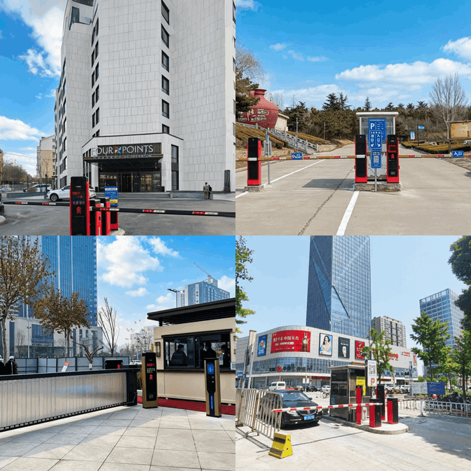 Sistema de Barrera de Estacionamiento RFID Electrónico con Brazo de 6 Metros – Solución Inteligente de Brazo Largo para Control de Acceso Vehicular3