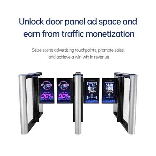 Barrera Batiente Electrónica Inteligente con Reconocimiento Facial Integrado y Sistema de Acceso con Tarjeta Inteligente – Solución Digital de Ingreso de Alta Seguridad3