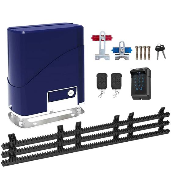 Kit de Motor para Portón Corredizo Automático de 800 kg de Servicio Pesado – Abridor Eléctrico de Portón Corredizo con Control Remoto Inalámbrico para Seguridad Residencial y Comercial2
