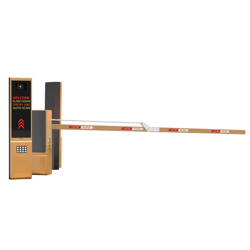 Barrera de Control de Estacionamiento Automática con Brazo de Señalización LED de Seguridad de Tránsito – Sistema Inteligente de Control de Acceso Vehicular