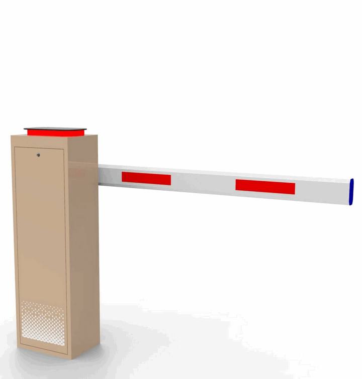 Barrera Automática de Brazo de Acceso con Tarjeta IC Totalmente Metálica de Servicio Pesado – Portón de Seguridad Comercial Impermeable para Distritos de Negocios1