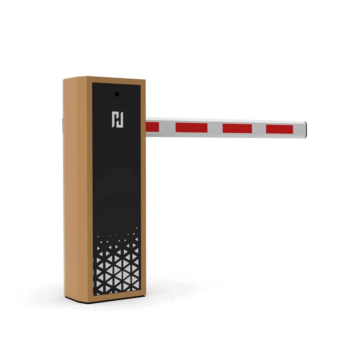 Barrera Automática de Brazo Inteligente Multifunción con Pantalla LED Integrada y Señalización de Tránsito – Sistema Inteligente de Control de Acceso Vial