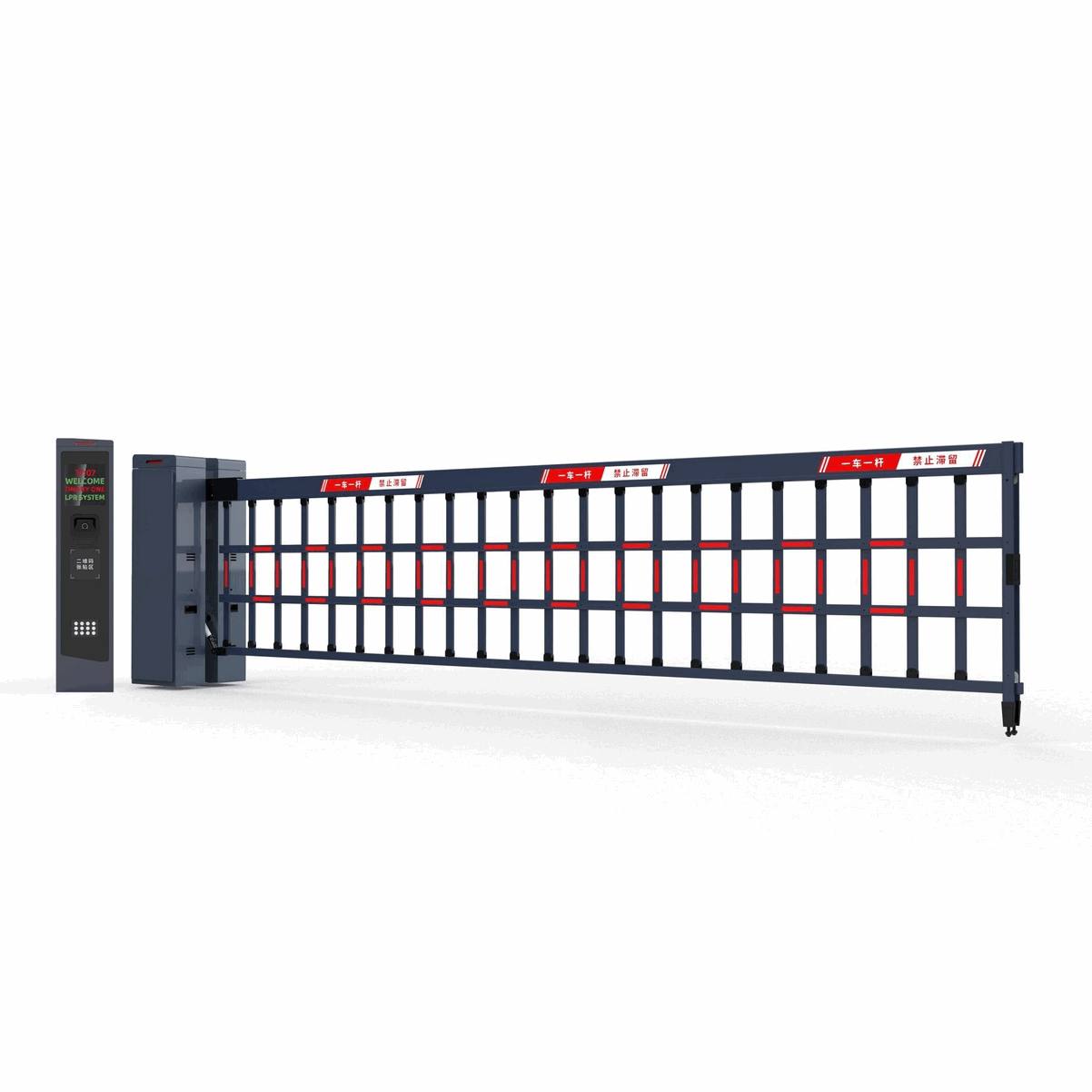 Barrera de Estacionamiento con Brazo de Valla Resistente a la Intemperie y Visión Nocturna – Sistema Industrial de Servicio Pesado para Control de Acceso Vehicular
