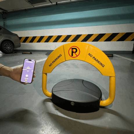 Bloqueador de Estacionamiento Inteligente Automático Bluetooth de Servicio Pesado – Sistema de Acceso Vehicular Controlado por Aplicación Móvil3