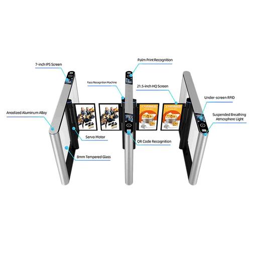 Barrera Batiente Electrónica Inteligente con Reconocimiento Facial Integrado y Sistema de Acceso con Tarjeta Inteligente – Solución Digital de Ingreso de Alta Seguridad