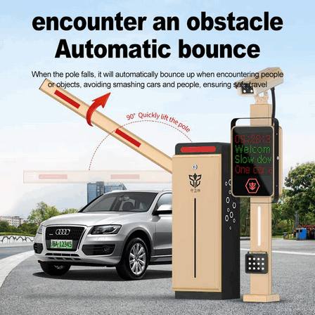 Barrera de Brazo Recto de 6 Metros de Servicio Pesado – Sistema Industrial Automático de Barrera para Control de Acceso Vehicular en Depósitos2