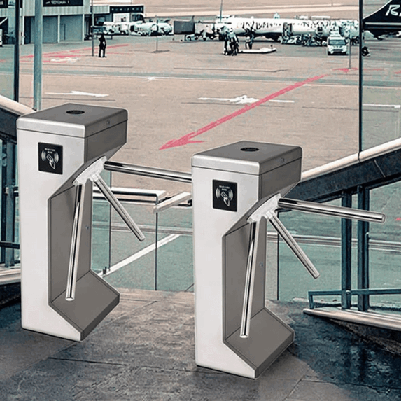 Molinete de Trípode de Alta Velocidad Baroxon Ba-611-460S – Portón de Control de Acceso Peatonal Comercial Profesional y Sistema Biométrico de Seguridad4