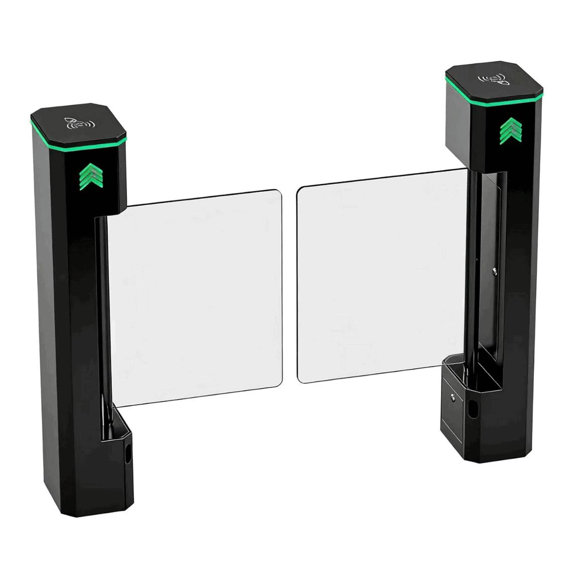 Barrera Batiente Automática de Servicio Pesado con Cámara Domo Integrada – Sistema de Seguridad y Gestión de Acceso para Obras Residenciales2