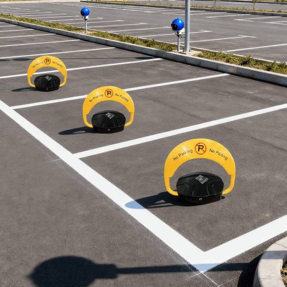 Bloqueador de Estacionamiento Inteligente Automático Personalizado – Sistema de Control de Acceso Vehicular Remoto para Proyectos de Construcción y Gestión de Propiedades1