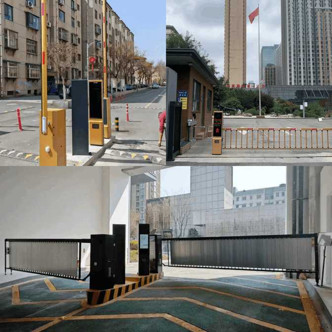 Mejore la seguridad industrial con nuestra barrera inteligente de brazo de 10 metros. Sistema de barrera de tránsito y control de acceso vehicular de brazo largo para2