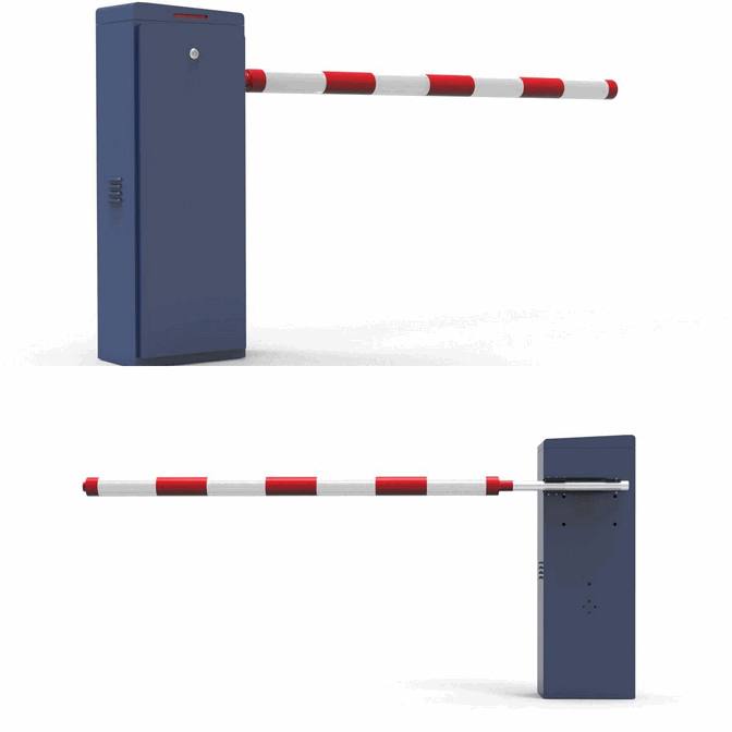 Barrera Automática de Brazo con Servo Inteligente y Pantalla LCD Interactiva para Terminales de Transporte – Sistema Inteligente de Guía de Pasajeros y Vehículos