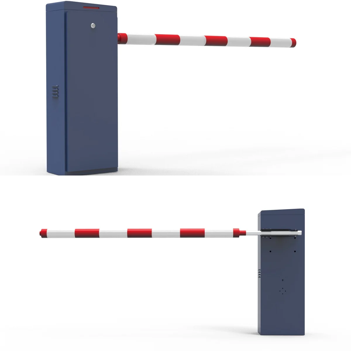 Barrera de Estacionamiento LPR con Motor Servo Inteligente, Pantalla LCD y Algoritmo de IA – Control Motorizado de Acceso Vehicular y Sistema Automático de Reconocimiento de Patentes