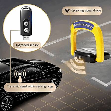Sensor de Radar Bluetooth Inalámbrico para Detección de Vehículos en Barreras de Brazo Recto – Sistema de Seguridad Anticolisiones para Motos y Vehículos2